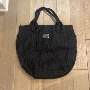 Marc by Marc Jacobs black nylon shoulder bag
